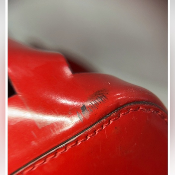 Prada Authentic Red Basket-style Tote Bag - Picture 4 of 9